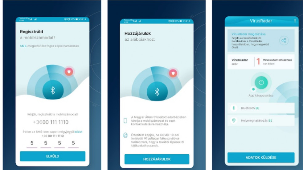 A Vírusradar megfigyel? Magyarországon is bevezetik a nyomkövető vírusappot