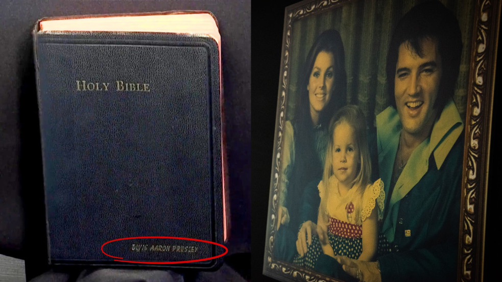 Árverésre bocsátják Elvis Presley személyes Bibliáját