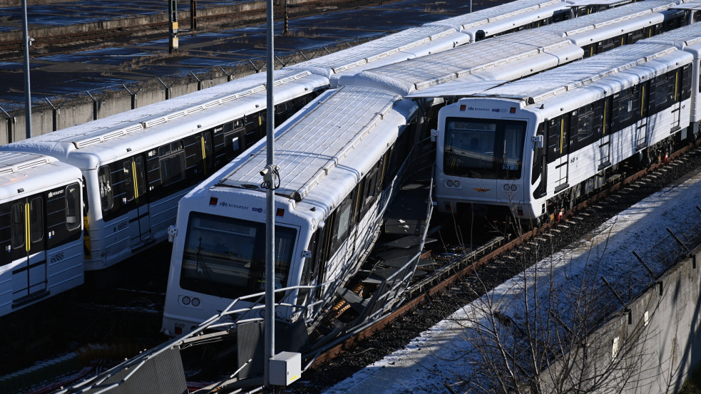 Három metró is ütközött Kőbánya-Kispestnél: ismeretlen tettes ellen indított nyomozást a rendőrség