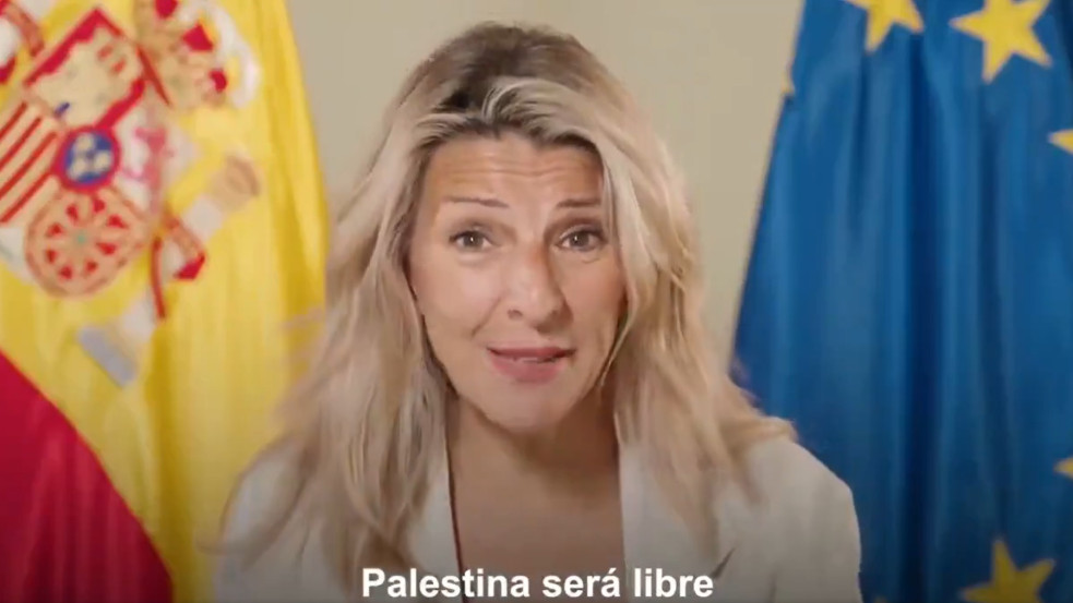 Népirtó szlogent használt egy spanyol miniszter, Izrael szankcionálta konzulátusát
