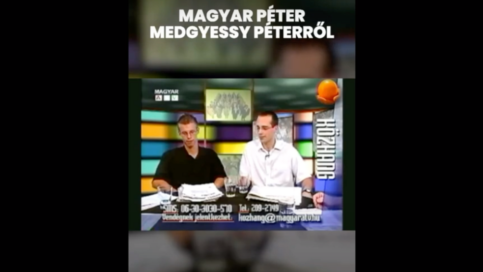 „Kötelet a nyakába” Nagyon kínos felvétel került elő a 22 évvel ezelőtti Magyar Péterről