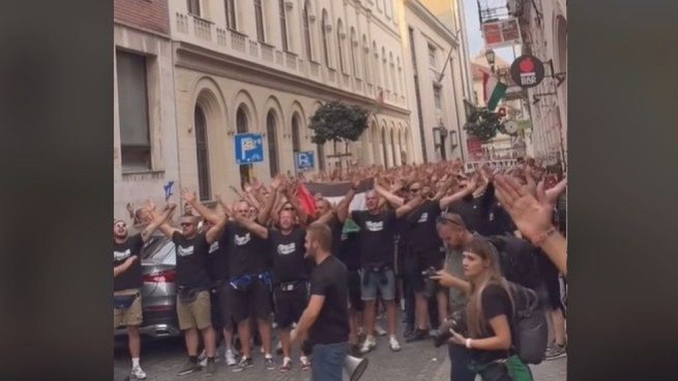 Videó: A budapesti zsidónegyedben skandálták a bosnyák szurkolók, hogy „Palesztina!”