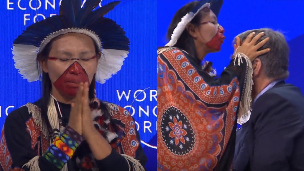 Videó: spiritiszta pogány szeánszot tartottak Davosban