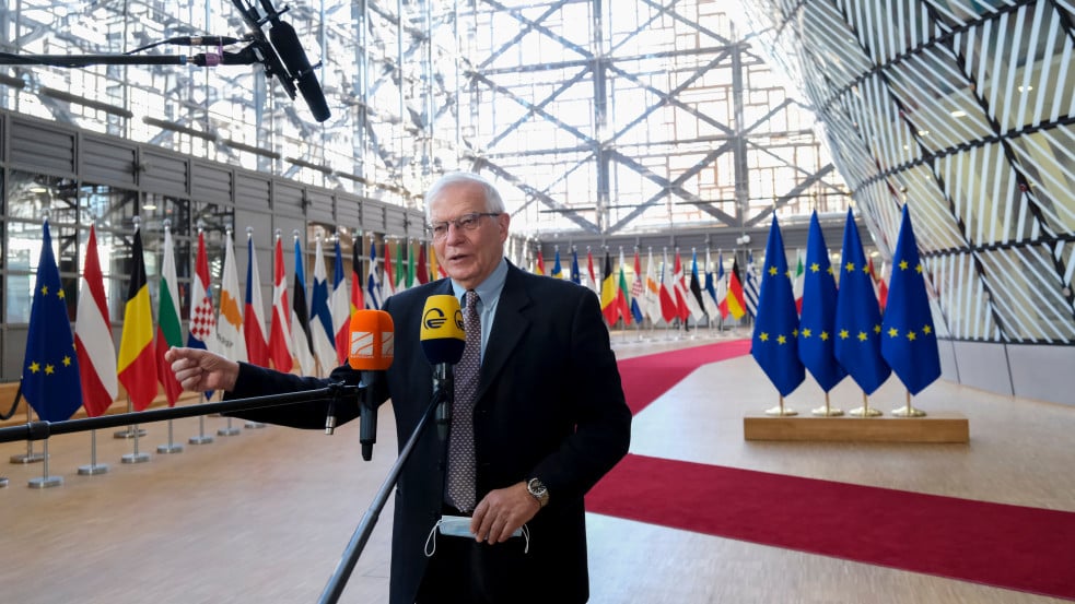 Borrell: nem volt tévedés a szankciók bevezetése