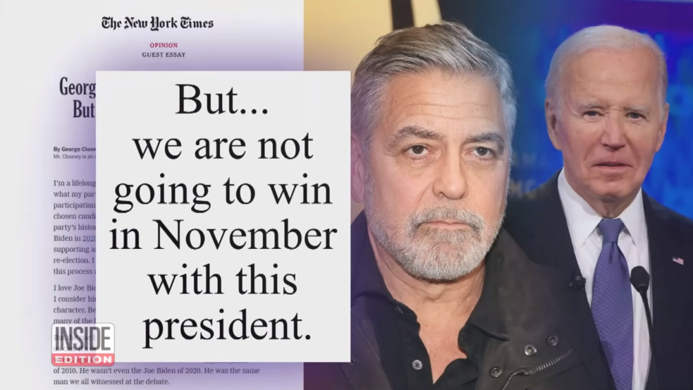 Már Clooney is Biden visszalépésére szólít fel, Obama nem tiltakozik
