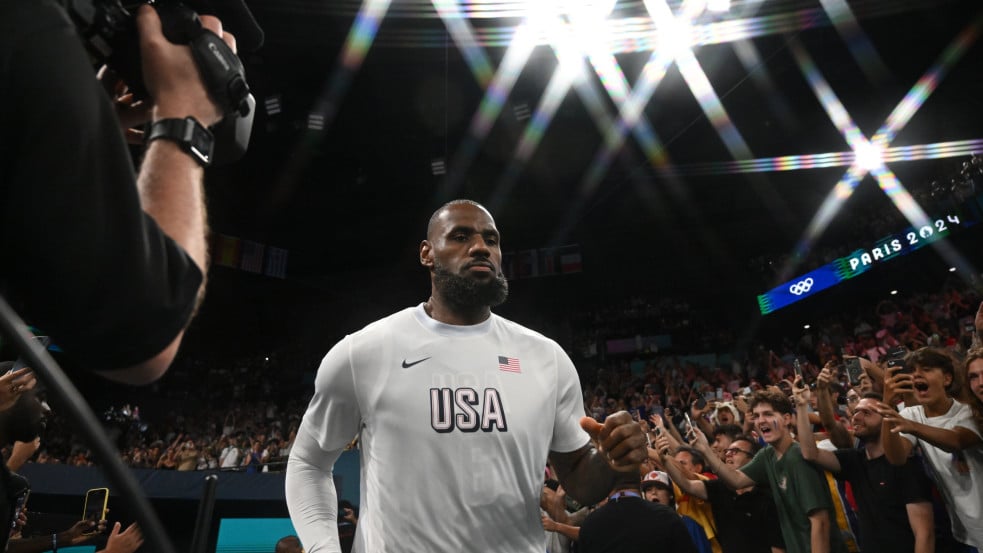 Ilyen se volt még: LeBron James a saját fiával játszott egy pályán - videó